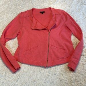 Torrid Pink Zip Up Sweatshirt